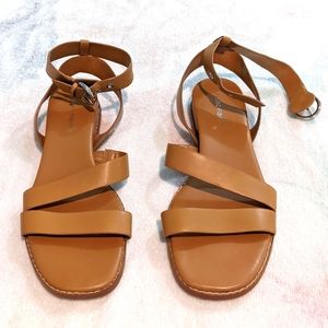Tan sandals